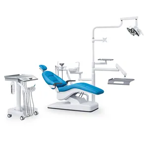 2024设计CE ISO豪华种植牙科椅与进口皮革水过滤