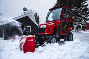 Mini tracteur agricole 4WD de haute puissance avec roue de marche de 160HP comprenant des composants de moteur de pompe à noyau et des roulements de haute qualité - Product Image 6