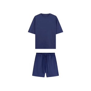 ชุดเสื้อผ้าคู่สไตล์สตรีทสำหรับผู้ชายเสื้อยืดคลาสสิกระบายอากาศได้พร้อมกางเกงขาสั้นสำหรับใส่วิ่งออกกำลังกายและลุคลำลอง - Product Image 5