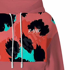 Sudadera Corta para Mujer, Fabricada en Pakistán, 100% Algodón, Nuevo Estilo, Transpirable y Ecológica - Product Image 3