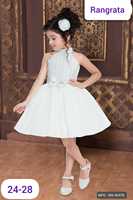 Vêtements pour filles robe à sequins sans manches dernière conception robe de soirée de mariage à fleurs pour tout-petits robe de soirée pour bébés filles dentelle pour enfants