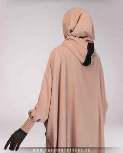 Jilbab une pièce chaud d'hiver avec capuche intégrée Abaya musulmane modeste en tissu polyester de qualité supérieure Fournisseur en gros - Product Image 2