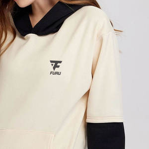 Sweat à capuche ample en molleton à la mode automne-hiver pour femmes à vendre - Product Image 6