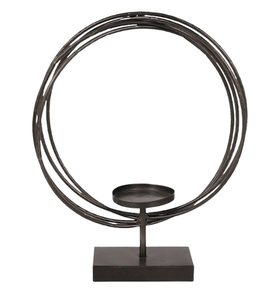 Portavelas de estilo simple, el más vendido, portavelas de aluminio pulido dorado para decoración navideña, calidad de oficina en casa - Product Image 5