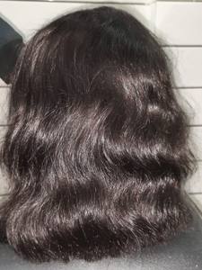 Cheveux vierges bruts indiens à donneur unique 100% Extensions de cheveux humains en vrac non transformés Machine à faisceaux de cheveux naturels à cuticules alignées - Product Image 3