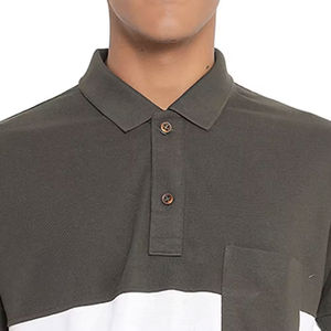 Logotipo personalizado/color hombres Polo Camiseta estilo perfecto transpirable cómodo superventas hombre Polo camiseta algodón de talla grande - Product Image 3