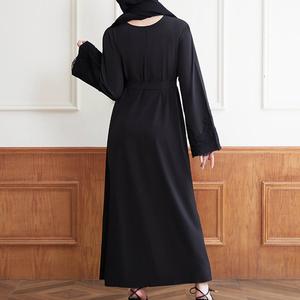 Custom Logo New Arrival Oem Muslim Fashion Bat Sleeve New Style Muslim Women Robe Abaya Costume <b>Dress</b> - Product Image 2