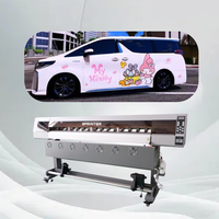 Impresora Eco Solvent de 1,6 M, impresora profesional de diseño gráfico para impresión de calcomanías personalizadas