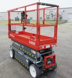 2025 Jack SJ3220 élévateur à ciseaux électrique 20 'portée 900 lb capacité 24 volts pneus à coussin lisse tout neuf entrepôt de stock - Product Image 1