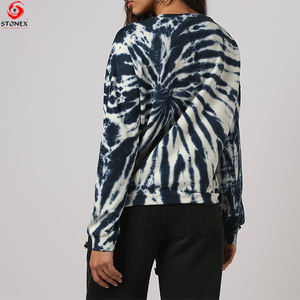 Fabrication sur mesure pour femmes haute qualité d'usine couleurs personnalisées sweat-shirt décontracté solide et chaud - Product Image 2