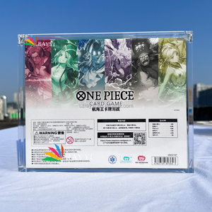 Caja <span class=keywords><strong>de</strong></span> Regalo del 3er Aniversario del Juego <span class=keywords><strong>de</strong></span> Cartas One Piece <span class=keywords><strong>de</strong></span> RAY YI, Estuche Acrílico ST-25~28, Set <span class=keywords><strong>de</strong></span> Cartas Iniciales Chino, Sellado, Portátil y Reciclable - Product Image 3