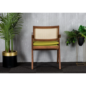 เก้าอี้ไม้ทรงเรขาคณิตคุณภาพพรีเมียมพร้อมพนักพิง Hezeran ทนทานดีไซน์เป็นมิตรต่อสิ่งแวดล้อมสำหรับใช้ในบ้านและสำนักงาน - Product Image 4