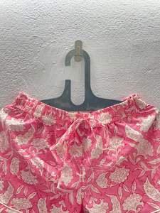 Femmes 100% coton été décontracté feuille verte imprimé fleuri Shorts léger respirant maillots de bain pour le Style de vacances tropicales - Product Image 2