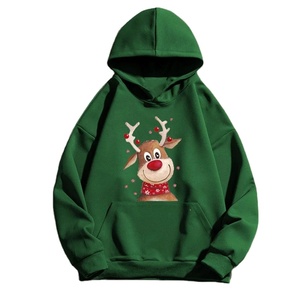 Sudaderas con Capucha Oversize de Manga Larga Estampadas al por Mayor, 100% Algodón, Tejidos Suaves, Gruesos y Cómodos, Diseño Elegante y Moderno - Product Image 2