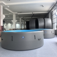 Piscine gonflable Drop-stitch, installation facile, durable en extérieur, sûre pour les enfants, écologique et étanche