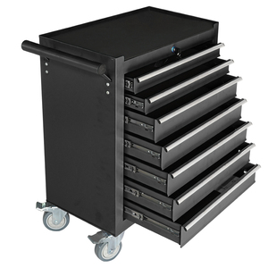 Xe đẩy dụng cụ 7 ngăn DINGDA, chất liệu thép SPCC siêu bền, dùng cho sửa chữa ô tô, xưởng, gara, dụng cụ cơ khí, hộp đựng đồ, hệ thống sắp xếp đồ đạc - Product Image 3