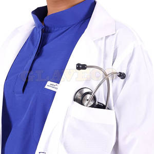 Bata de laboratorio transpirable de etiqueta privada Bata de laboratorio para uso en exteriores Bata de laboratorio cómoda - Product Image 6