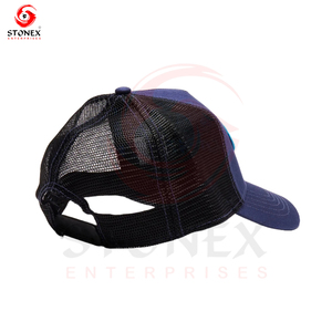 หมวกแก๊ปมีรูตัดเลเซอร์สำหรับกีฬากลางแจ้งหมวกปรับได้โลโก้แบบปะติด - Product Image 4
