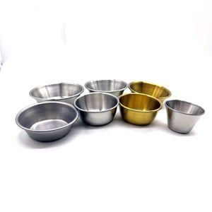 ชามโลหะสำหรับงานหนัก เหมาะสำหรับสลัด ผลไม้ ของว่าง อุปกรณ์ครัวอเนกประสงค์ ดีไซน์ทันสมัยสำหรับใช้ในชีวิตประจำวัน - Product Image 3