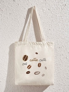 Bolsa de Mano de Lona de Algodón de Alta Calidad, Duradera, con Estampado Personalizado y Asas de Cinta |   Bolsa de Compras Promocional Reutilizable Personalizada de Tela No Tejida - Product Image 6