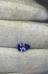 Gema Suelta de Tanzanita Natural de Primera Calidad con Corte Pera Profundo y Alta Transparencia para la Elaboración de Joyería Personalizada de un Proveedor Indio - Product Image 4