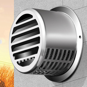 Parte del sistema HVAC, ventilación externa, <span class=keywords><strong>tapa</strong></span> <span class=keywords><strong>de</strong></span> <span class=keywords><strong>chimenea</strong></span>, cubierta <span class=keywords><strong>de</strong></span> rejilla <span class=keywords><strong>de</strong></span> ventilación, calentador <span class=keywords><strong>de</strong></span> agua, campana extractora, salida <span class=keywords><strong>de</strong></span> montaje en pared <span class=keywords><strong>de</strong></span> escape - Product Image 5
