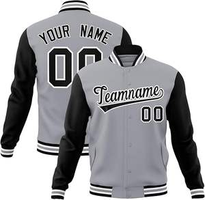 Chaqueta universitaria con logotipo personalizado para hombre, chaquetas con letras de béisbol universitario con bordado de chenilla, abrigo de bombardero de equipo personalizado - Product Image 5