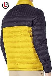Vêtements décontractés nouvelle veste matelassée d'hiver pour hommes avec fermeture à glissière à col à capuche Service OEM veste de rue à porte pour hommes - Product Image 2