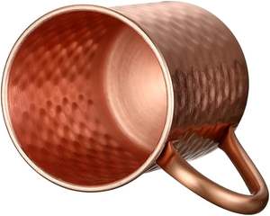 Haute qualité 400ml 16.0oz cuivre moscou Mule tasse Durable cuivré bière tasses tasse à café lait tasse pur cuivre tasse verres - Product Image 4