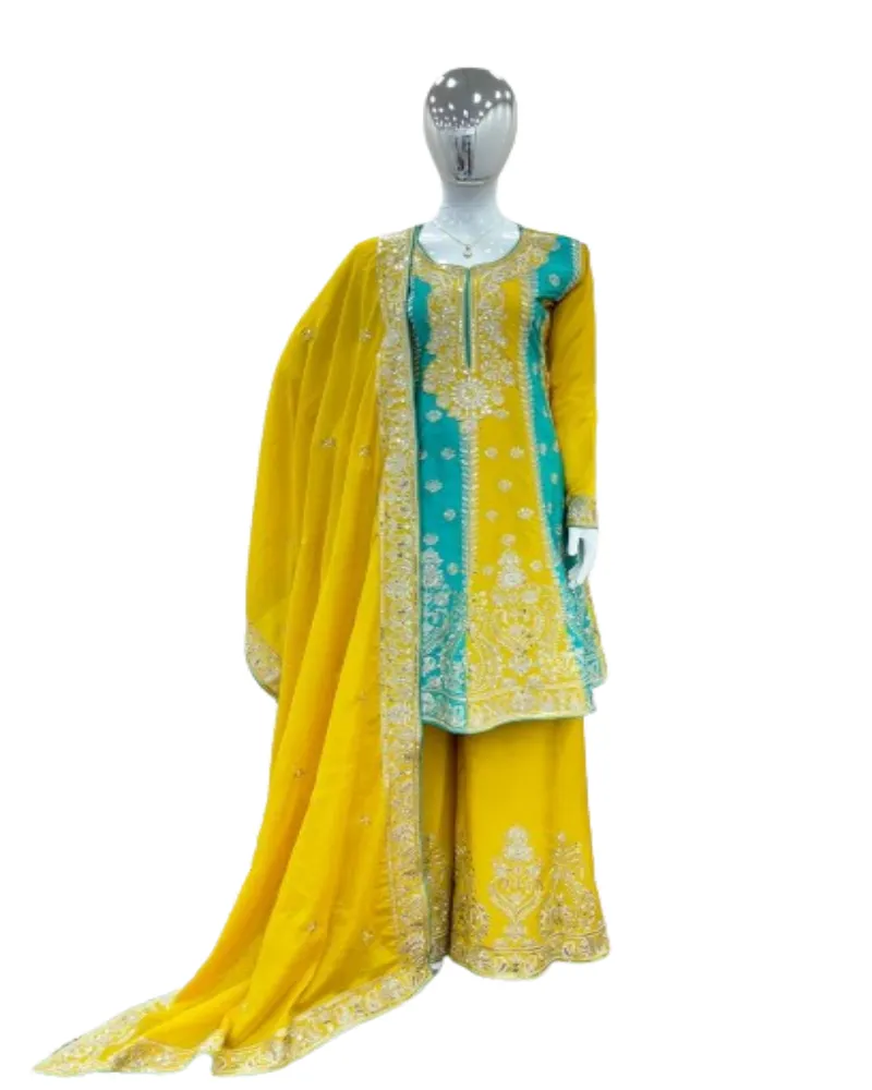 Nuevo 2024 diseños Venta de terciopelo shalwar kameez vestido