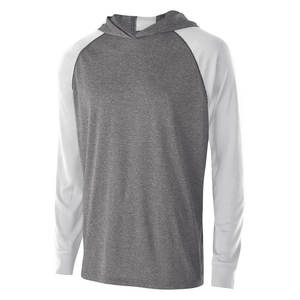 100% Cotton Jersey Athletic Big Cotton Performance Lightweight <b>Green</b> Sleeve T Shirt <b>Hoodie</b> - Product Image 4