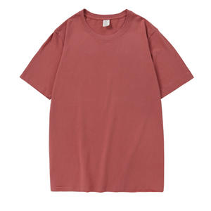 2022 haute qualité hommes été à manches courtes t-shirt personnalisé 100% coton plaine t-shirt surdimensionné unisexe blanc t-shirts impression décontractée - Product Image 5