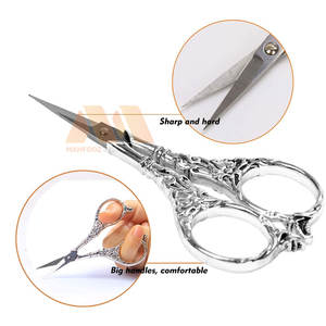 Ciseaux à cuticules de salon, acier inoxydable de qualité supérieure, outil de soin des ongles de précision, haute performance, ciseaux à cuticules fantaisie - Product Image 2