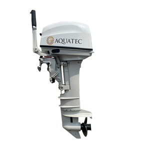 Outboard Motor T20 Long Shaft. Ideal for rowing boats, this 20HP <strong>2</strong>-stroke engine guarantees power and efficiency on the water. - Product Image 1