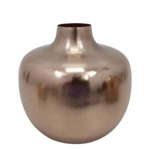 Florero metálico de alta calidad al por mayor maceta de estilo moderno hecha a mano personalizada a granel - Product Image 4