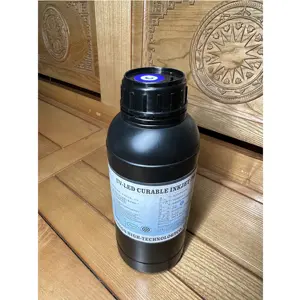 Drucker Druckmaterialien hochwertige Spitzen tinte UV schwarz weiß Farbe neue Ausstattung UV-Spritzinte mit 1 L in Schachtelverpackung