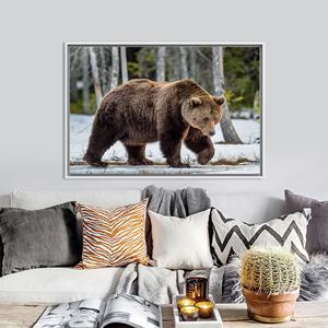 Toile imprimée élégante : Décoration murale minimaliste pour la cave de l'homme, TOILE ENCADRÉE BLANCHE - Product Image 1