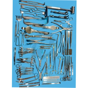 Juego de instrumentos médicos quirúrgicos ortopédicos principales básicos, Kit completo de Cirugía de 74 piezas, cirugía ortopédica reutilizable de acero inoxidable - Product Image 2