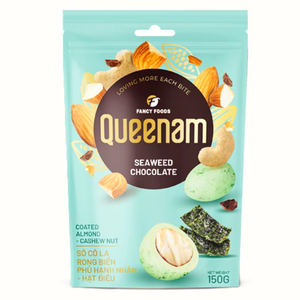 Chocolat en dragées de qualité supérieure, OEM/ODM, HALAL, vente en gros, expédition prête, amandes enrobées d'algues, noix de macadamia, 150 g, approvisionnement pour l'exportation - Product Image 1