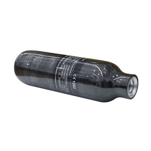 Cylindre sous pression en aluminium 0,35L 620g, directement de l'usine, pour environnements industriels à gaz contrôlés - Product Image 2