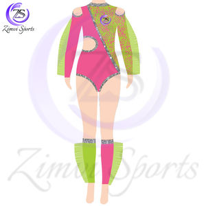 Uniformes de Majorette Hechos a Medida de Zimvi Sports, Ligeros y Fáciles de Usar, para Desfiles Escolares y Deportivos, al por Mayor - Product Image 2