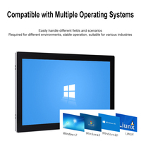 Panel PC Táctil Ultrafino de 15.6 Pulgadas con Bisel Delgado de 10 mm, IP65, Pantalla IPS Full HD de Vista Amplia, Interfaz Capacitiva, CPU I3/I5/I7