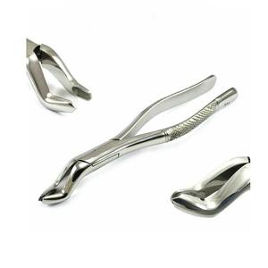 Fórceps de Extracción Dental Manual de Acero Inoxidable de Alta Calidad, Semi Dorado, Certificado CE, Instrumento Dental de Clase II - Product Image 2
