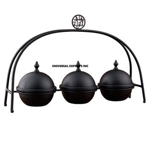 Tazón para Chocolate de Acero Inoxidable Ecológico con Recubrimiento de Polvo Negro, Calidad Superior, Hecho a Mano, Multifuncional, Simple y de Lujo - Product Image 1