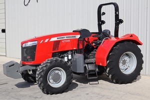 รถแทรกเตอร์มือสองขายดี สภาพสมบูรณ์แบบ รถไถนาขนาดเล็ก Massey Ferguson 4709 95 แรงม้า ระบบขับเคลื่อนสี่ล้อ - Product Image 4