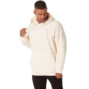 Sweat-shirt à manches longues surdimensionné pour hommes de haute qualité Sweat à capuche de couleur unie avec impression 3D ou logo en vente - Product Image 3