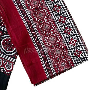 Nueva llegada bufanda Ajrak de tela de algodón para mujer artesanía hecha a mano bufanda Ajrak única y elegante para todas las estaciones - Product Image 6