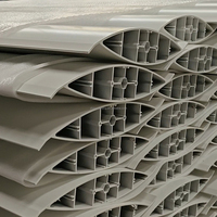 Fournisseur d'usine direct, persiennes en aluminium motorisées horizontales modernes sur mesure, écologiques, durables pour la ventilation extérieure