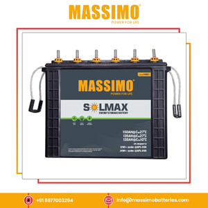 Reputado exportador de calidad inigualable Batería de plomo ácido MASSIMO 150AH 12 V Batería de almacenamiento de energía - Product Image 2