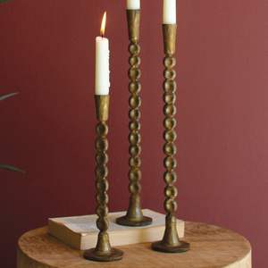 Support de bougie en aluminium et laiton sur mesure fait à la main, finition haut de gamme, style moderne, porte-bougie, décoration d'intérieur haut de gamme - Product Image 5